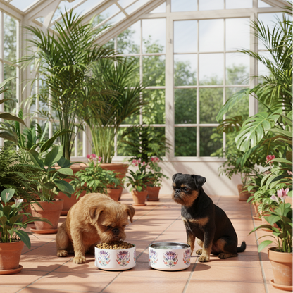 Double Wall Stainless Steel Pet Bowl