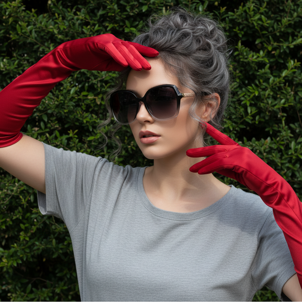 CATMONROE Cat-Eye Gradient Fashion Sunglasses