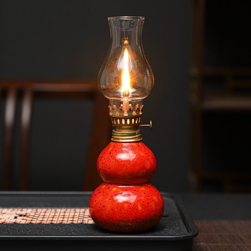 Ceramic Glaze Oil Lamps
