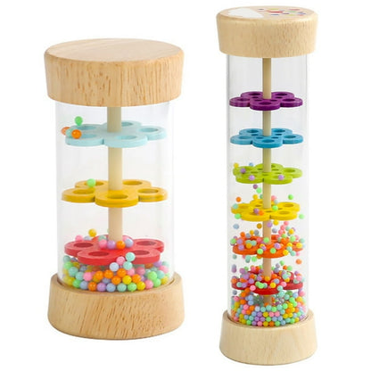 Montessori Rainmaker Wooden Hourglass Toys