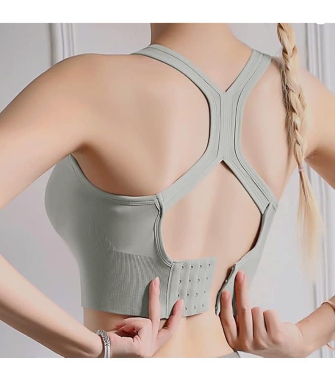 CELILIN Racerback Plus Size Sports Bras