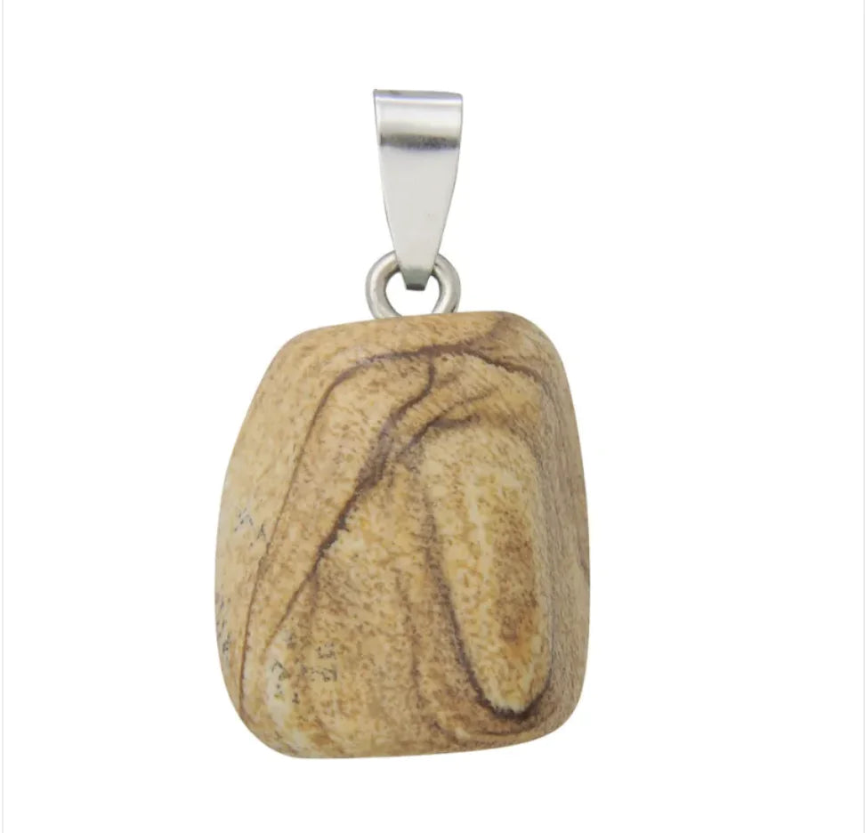 Natural Stone Irregular Pendants