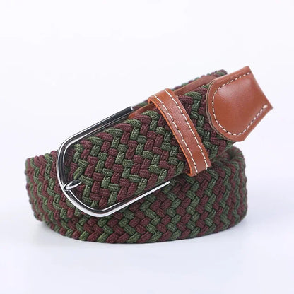 Casual Woven Fabric Elastic Belts