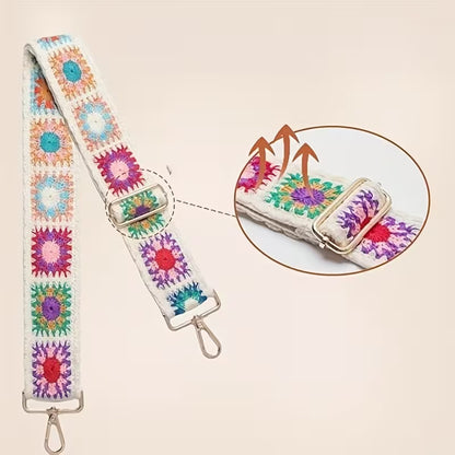 Retro Adjustable Woven Bag Straps