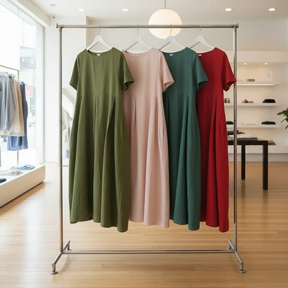 SLPY Linen Maxi Dress