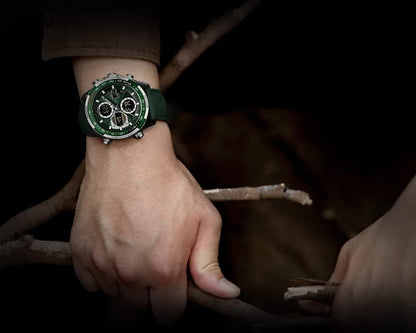 NAVIFORCE Luxury Waterproof Dual Display Sports Quartz Watch