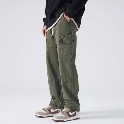 Drawstring Cargo Pants