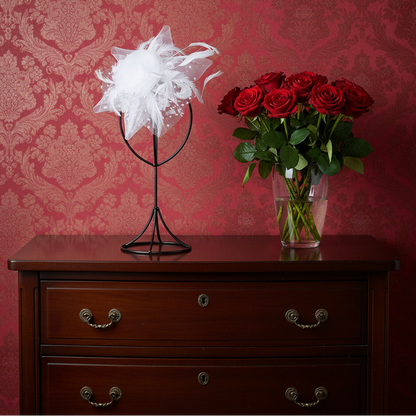 KOKO Mesh Feather Headband Fascinators