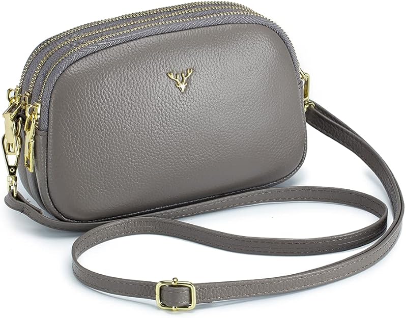 Stag Leather Crossbody Bags