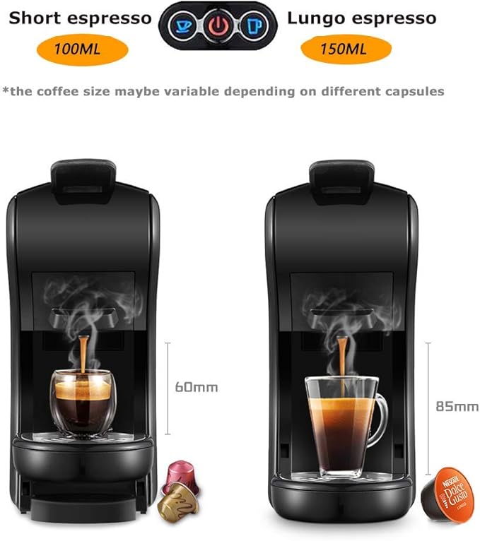 Multifunctional Italian Capsule Coffee Machine