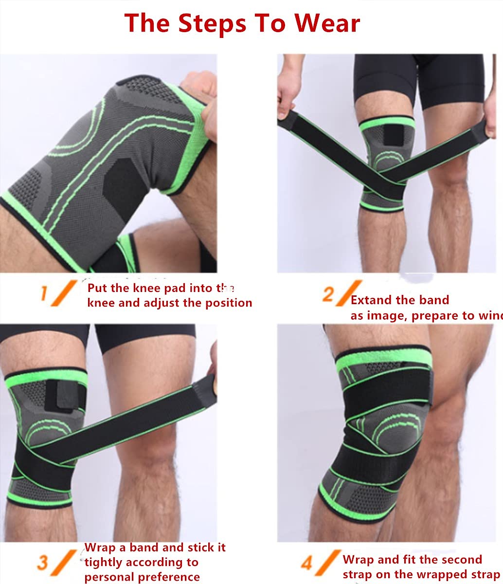 Mumian 3D Compression Knee Brace Sleeves