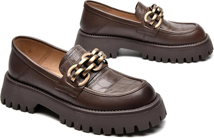 Beau Today Chic Leather Loafers