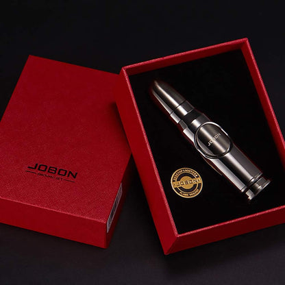 JOBON Metal Bullet Shaped Windproof Butane Lighter