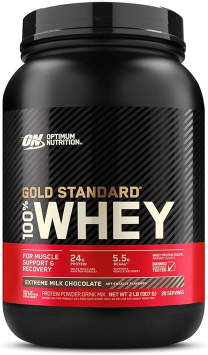 Optimum Nutrition Gold Standard 100% Whey Protein Powder