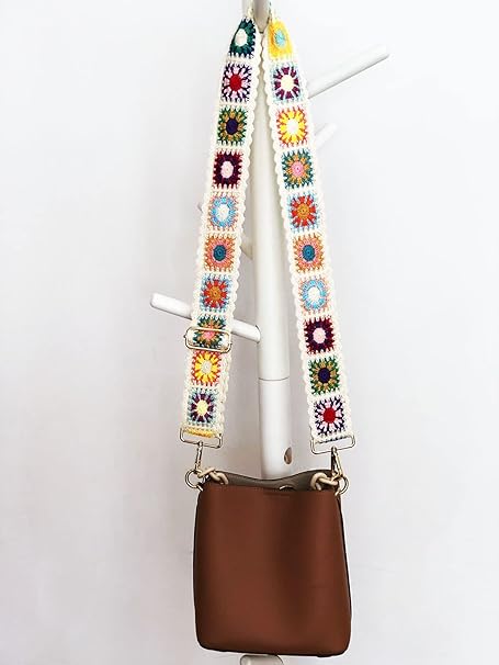 Retro Adjustable Woven Bag Straps