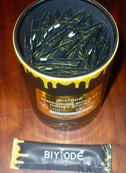 Biyode Shilajit Honey Sticks