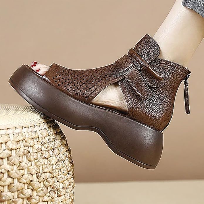 Roman High-Top Platform Sandals