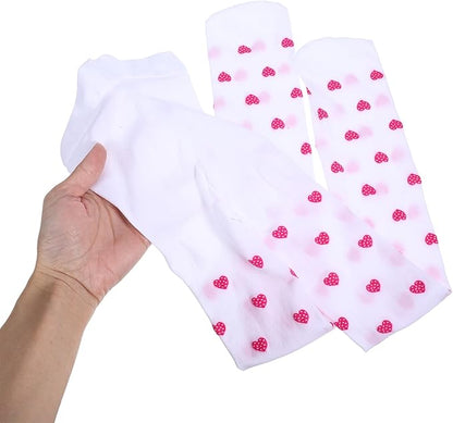 Love Heart & Dots Kids Pantyhose