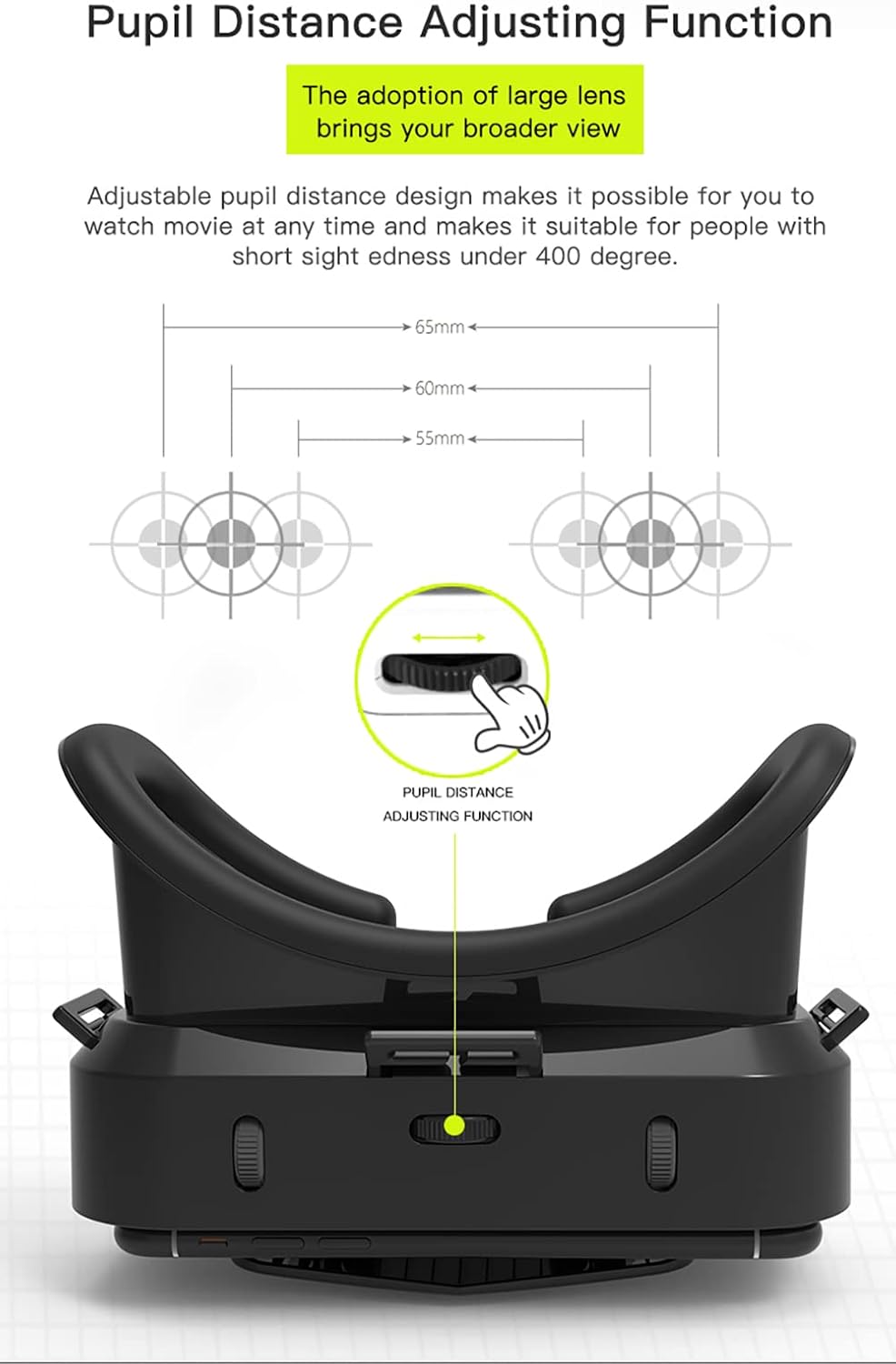 SHINECON G10 Mobile Phone 3D Virtual Reality Headset