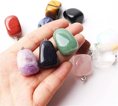 Natural Stone Irregular Pendants