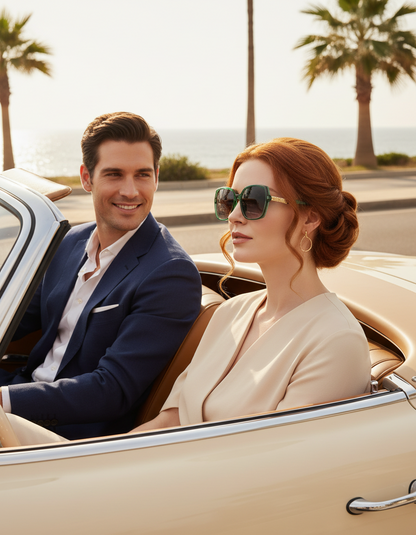 CATMONROE Cat-Eye Gradient Fashion Sunglasses