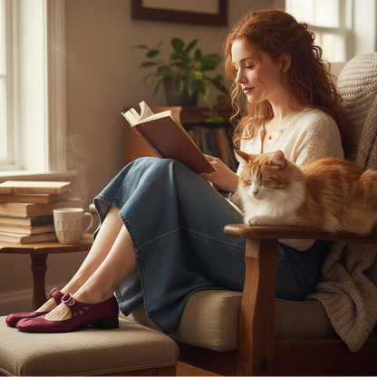 Mary Jane Chunky Heels