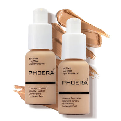 PHOERA Full Coverage Matte Liquid Foundation