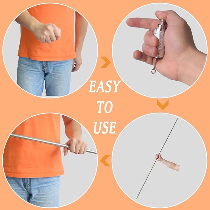 Portable Telescopic Self Defense Pocket Staff