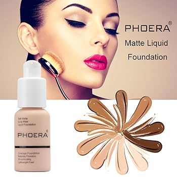 PHOERA Full Coverage Matte Liquid Foundation