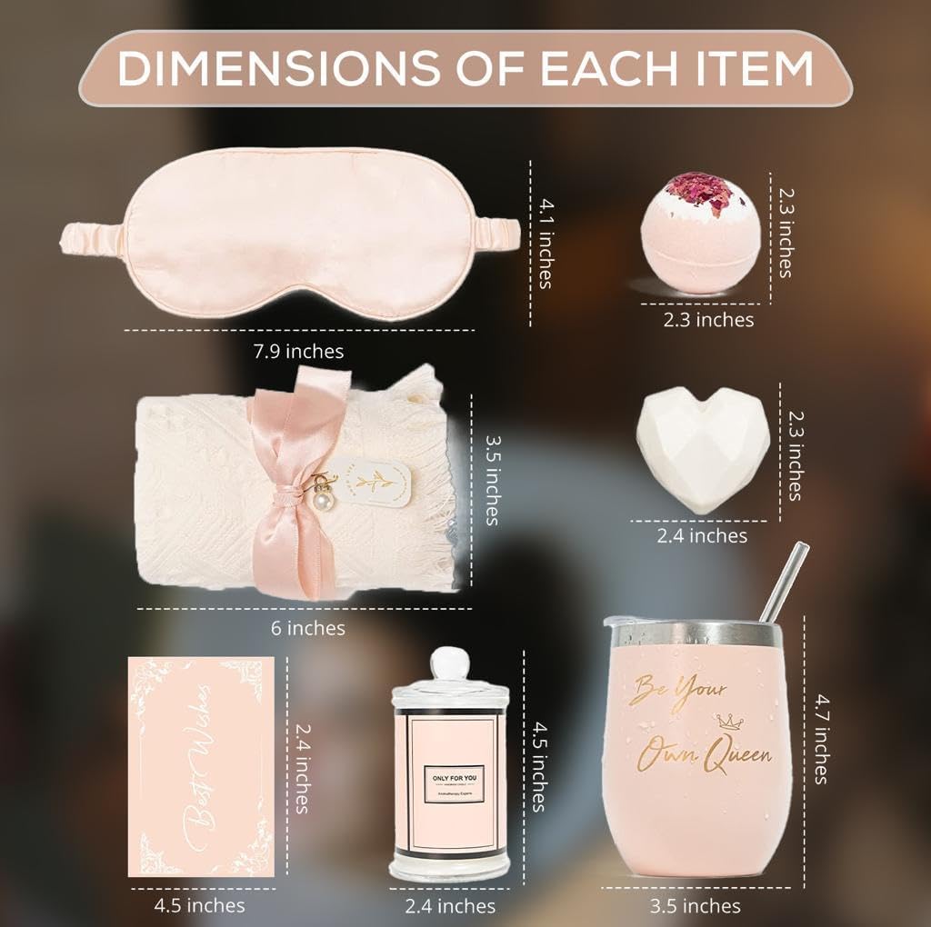 Pink SPA Boxed Gift Care Set