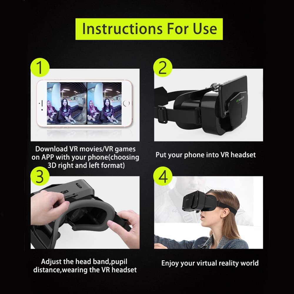 SHINECON G10 Mobile Phone 3D Virtual Reality Headset