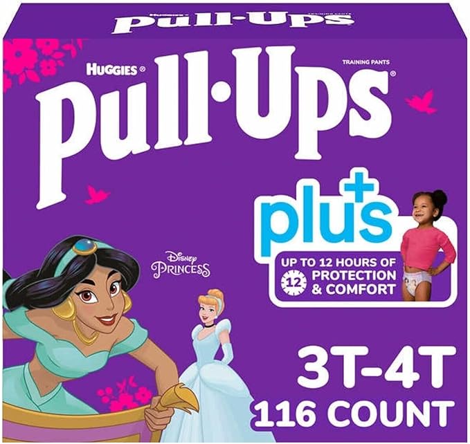 Huggies Pull-Ups Plus Training Pants for Girls