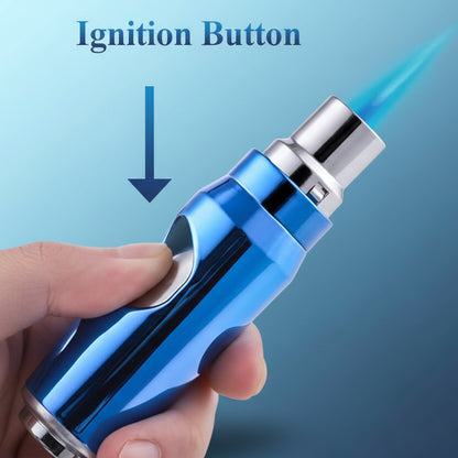 JOBON Metal Bullet Shaped Windproof Butane Lighter