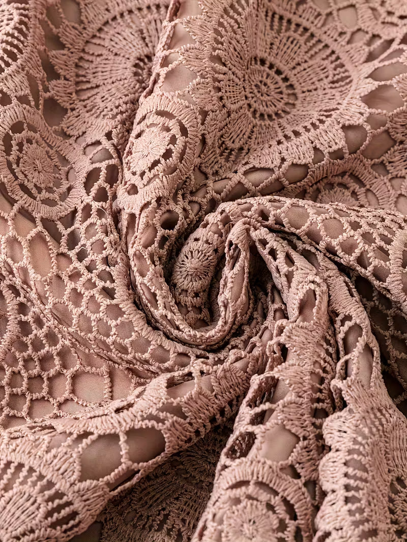 ZANZEA Plus Size Lace Maxi Dresses