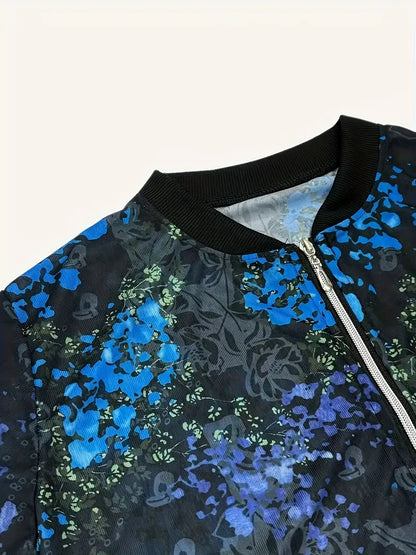 Chiffon Bomber Jackets