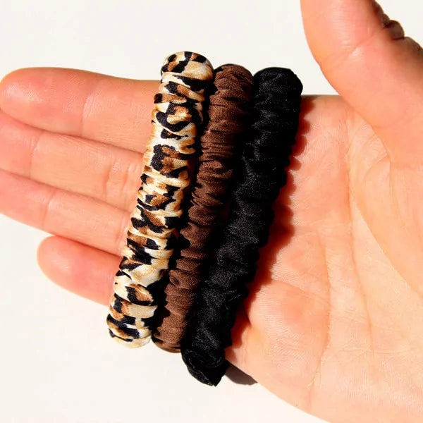 Skinnie Silk Scrunchies