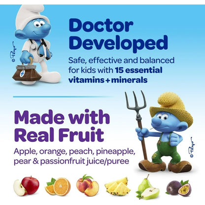 The Smurfs, Kids Berry Gummy Supplements
