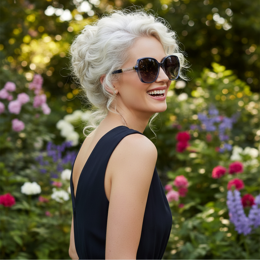 CATMONROE Cat-Eye Gradient Fashion Sunglasses