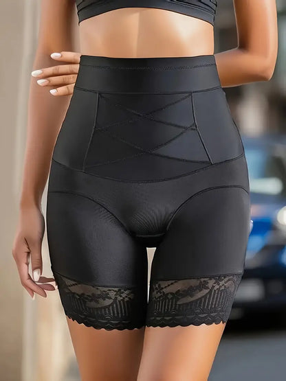 High-Waisted Tummy Control Shapewear Shorts