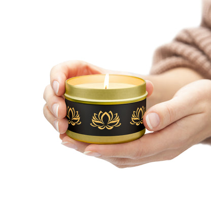 Luxury Tin Candles 100% Natural Coconut Soy