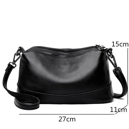 Luxury Genuine Cowhide Leather Handbags