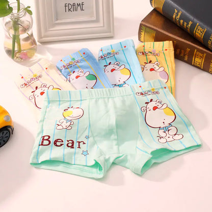 Boys Cotton Boxer Briefs