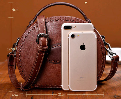 Ginni Vintage Genuine Leather Crossbody Handbags