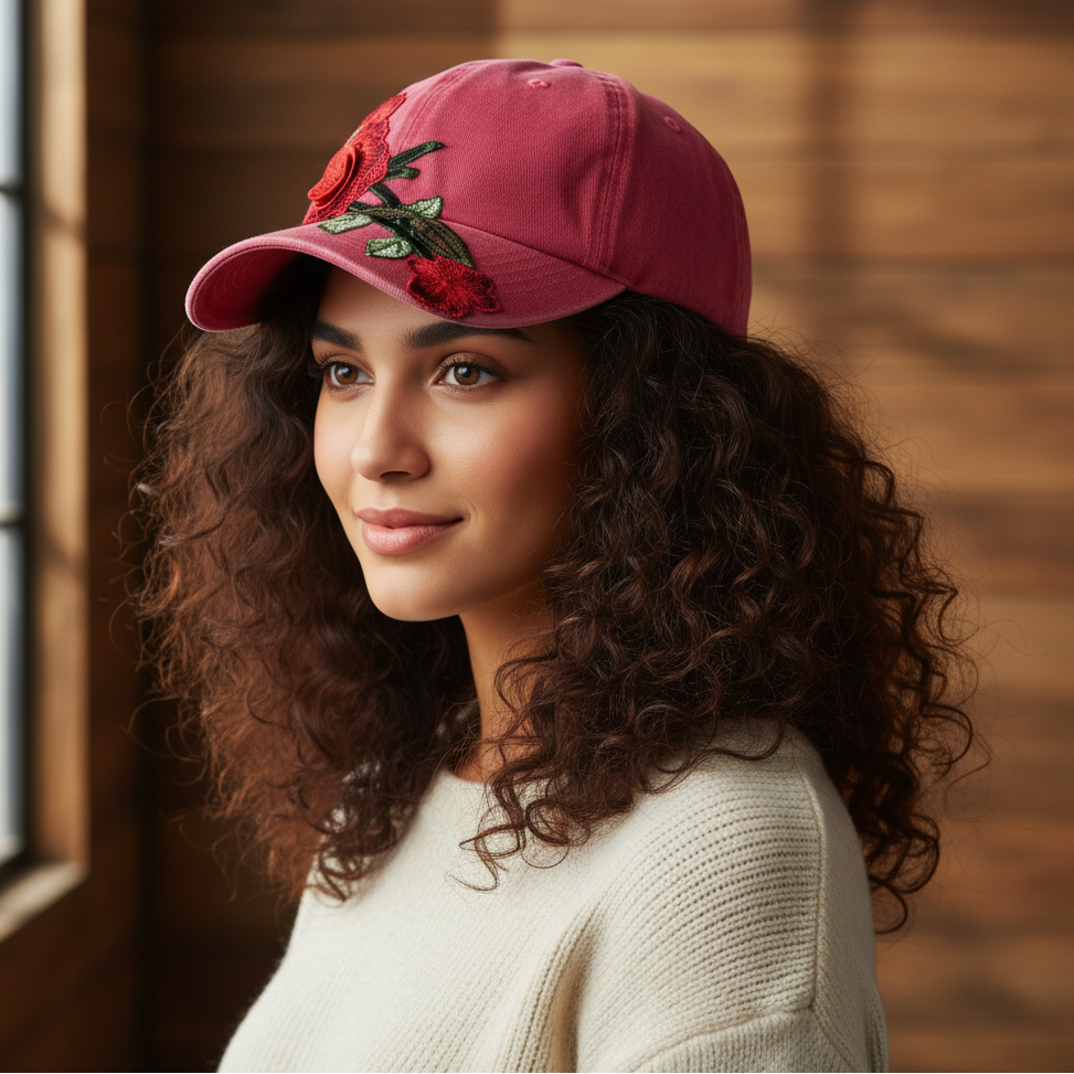 Bloom Floral Baseball Caps