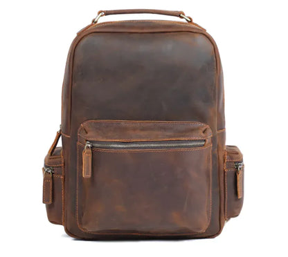 Langley Handmade Cowhide Leather Backpack