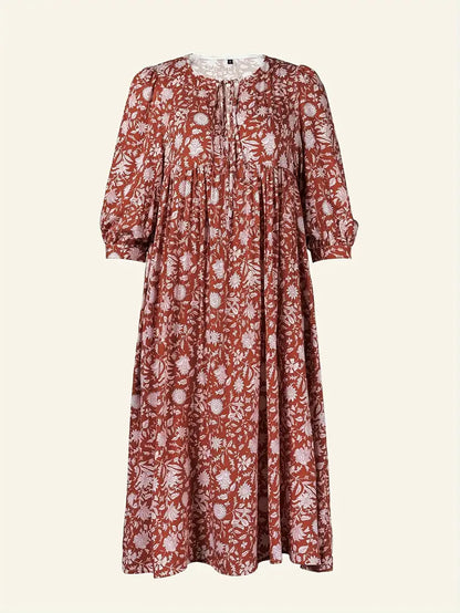 Eilly Bazar Viscose Printed Dress