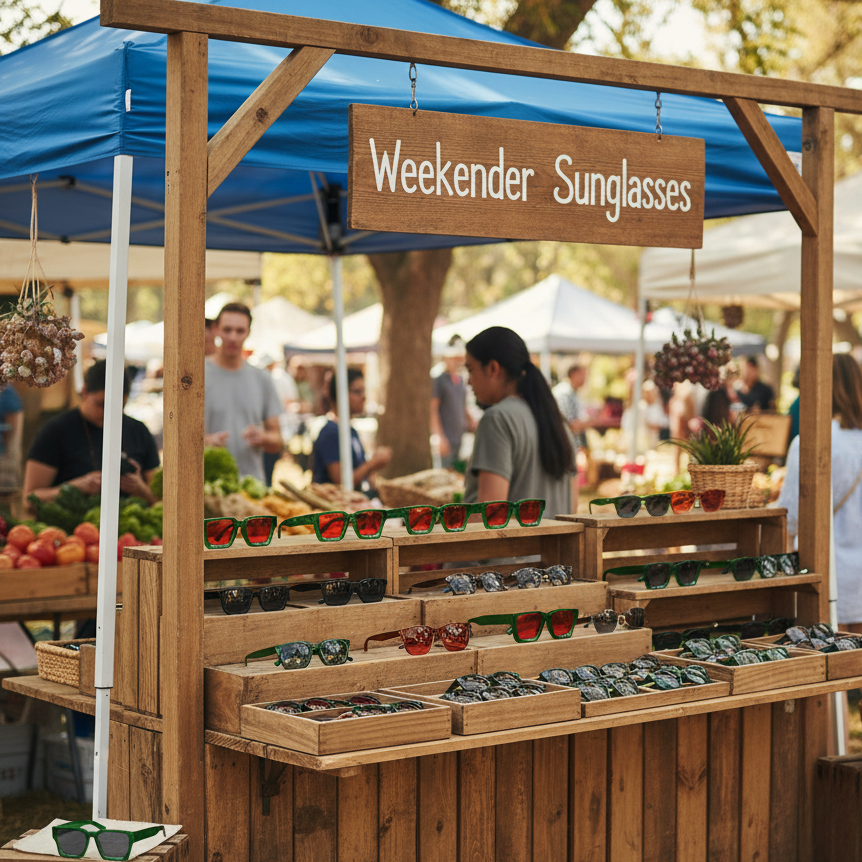 WEEKENDER Minimalist Sunglasses