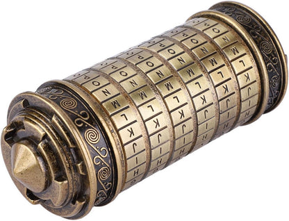 Cryptex Da Vinci Code Mini Lock with Hidden Compartment