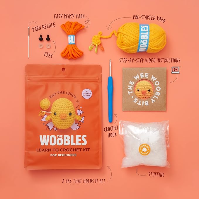 The Wobbles Beginner Crochet Kit