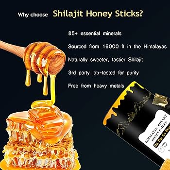 Biyode Shilajit Honey Sticks